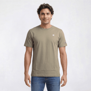 Mens Champion(R) Small Logo Tee alternate view